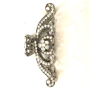 Retro Rhinestone Hair Clip